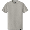 Custom New Era Heritage Blend Crew Tee. Rainstrm Gry H