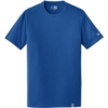 Custom New Era Heritage Blend Crew Tee. Royal Blue