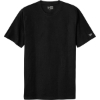 Custom New Era Tri-Blend Tee Black Solid