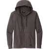 Custom New Era Thermal Full-Zip Hoodie Black Heather
