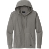 Custom New Era Thermal Full-Zip Hoodie Shadow Gray Heather