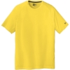Custom New Era Series Performance Crew Tee. Goldenrod