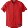 Custom New Era Diamond Era Full-Button Jersey. Scarlet Red