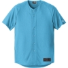 Custom New Era Diamond Era Full-Button Jersey. Sky Blue