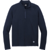 Custom New Era Power 1/2-Zip True Navy Blue