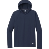 Custom New Era Power Long Sleeve Hoodie True Navy Blue
