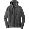 Custom New Era Tri-Blend Fleece Full-Zip Hoodie Black Heather