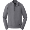 Custom New Era Tri-Blend Fleece 1/4-Zip Pullover. Shadow Grey He