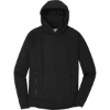 Custom New Era Venue Fleece Pullover Hoodie. Black