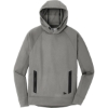 Custom New Era Venue Fleece Pullover Hoodie. Shadow Grey
