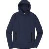 Custom New Era Venue Fleece Pullover Hoodie. True Navy Blue