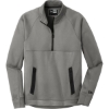 Custom New Era Venue Fleece 1/4-Zip Pullover. Shadow Grey