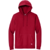 Custom New Era Comeback Fleece Pullover Hoodie Crimson Red