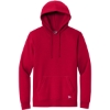 Custom New Era Comeback Fleece Pullover Hoodie Scarlet Red