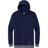 Custom New Era Comeback Fleece Pullover Hoodie True Navy/Athletic Heather Gray