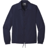 Custom New Era Coaches Jacket True Navy Blue