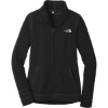 Custom The North Face Womens Sweater Fleece Jacket. TNF Black Hthr