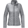 Custom The North Face Womens ThermoBall Trekker Jacket. Mid Grey
