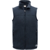 Custom The North Face Sweater Fleece Vest Urban Navy Blue Heather
