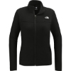 Custom The North Face Womens Glacier Full-Zip Fleece Jacket TNF Black