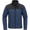 Custom The North Face Chest Logo Everyday Insulated Jacket Shady Blue
