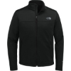 Custom The North Face Chest Logo Ridgewall Soft Shell Jacket TNF Black