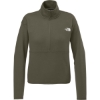 Custom The North Face Womens Double-Knit 1/2-Zip Fleece New Taupe Green