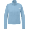 Custom The North Face Womens Double-Knit 1/2-Zip Fleece Steel Blue