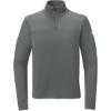 Custom The North Face Aim 1/4-Zip Fleece Smoked Pearl Gray