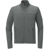 Custom The North Face Aim Full-Zip Fleece Jacket Smoked Pearl Gray