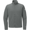 Custom The North Face Edge Stretch Soft Shell Jacket Smoked Pearl Gray