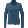Custom The North Face Womens Aim Full-Zip Fleece Jacket Shady Blue