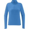 Custom The North Face Womens Aim 1/4-Zip Fleece Marina Blue