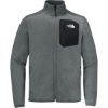 Custom The North Face Dove Creek Full-Zip Fleece Jacket TNFMdGyHt