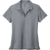 Custom Nike Womens Dri-FIT Micro Pique 2.0 Polo CoolGrey