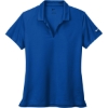 Custom Nike Womens Dri-FIT Micro Pique 2.0 Polo Game Royal Blue