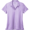 Custom Nike Womens Dri-FIT Micro Pique 2.0 Polo Urban Lilac Purple