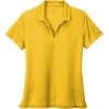 Custom Nike Womens Dri-FIT Micro Pique 2.0 Polo Varsity Maize Yellow