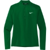 Custom Nike Womens Dri-FIT Element 1/2-Zip Top Dark Green