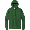 Custom Nike Club Fleece Sleeve Swoosh Pullover Hoodie Gorge Green