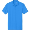 Custom Nike Victory Solid Polo Light Photo Blue