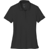 Custom Nike Womens Victory Solid Polo Black