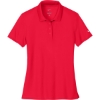 Custom Nike Womens Victory Solid Polo University Red Blank Front Lifestyle