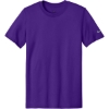 Custom Nike Swoosh Sleeve rLegend Tee Court Purple