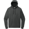 Custom Nike Therma-FIT Pocket Pullover Fleece Hoodie Anthracite Gray