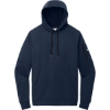 Custom Nike Therma-FIT Pocket Pullover Fleece Hoodie Navy Blue