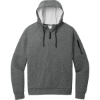 Custom Nike Therma-FIT Pocket 1/4-Zip Fleece Hoodie Charcoal Heather Gray