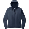 Custom Nike Therma-FIT Pocket Full-Zip Fleece Hoodie Navy Blue