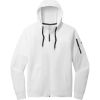 Custom Nike Therma-FIT Pocket Full-Zip Fleece Hoodie White