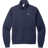 Custom Nike Full-Zip Chest Swoosh Jacket Midnight Navy Blue